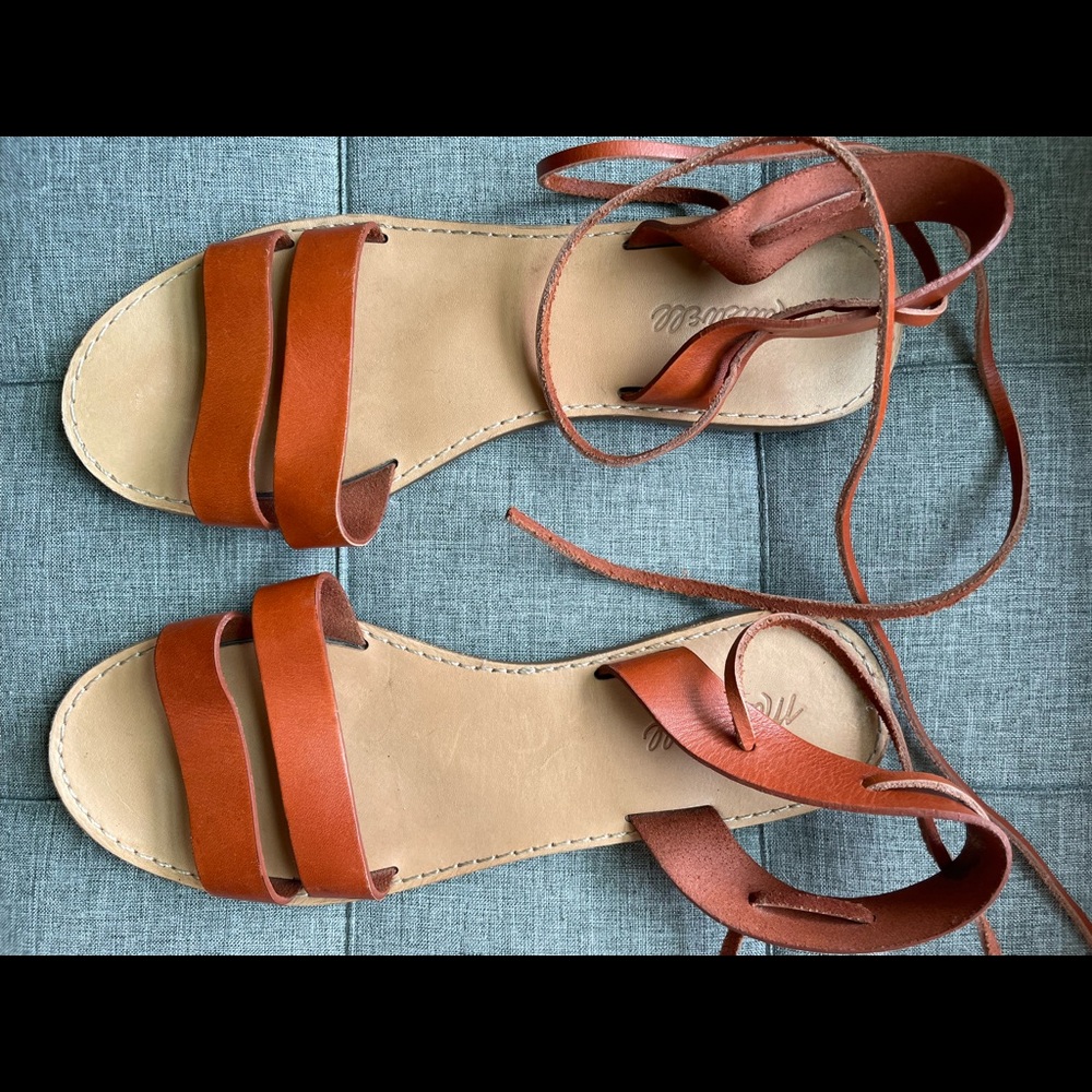 Madewell Lace-up Gladiator sandal